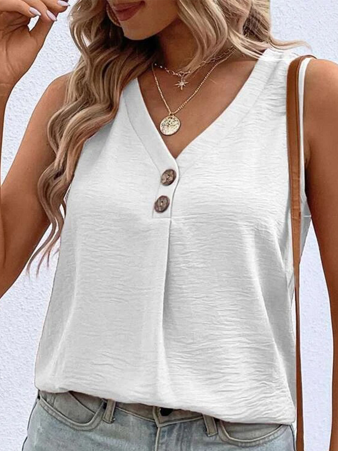 

HERE&NOW Top, White