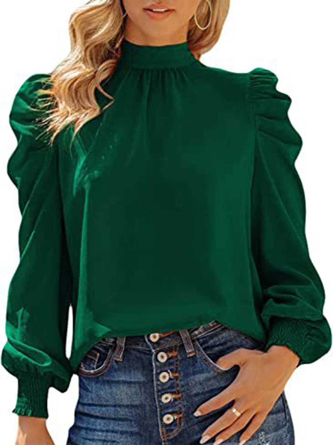 

HERE&NOW Top, Green
