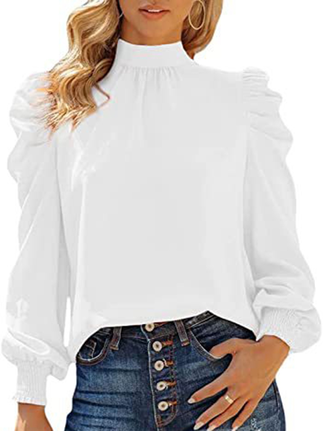 

HERE&NOW Top, White