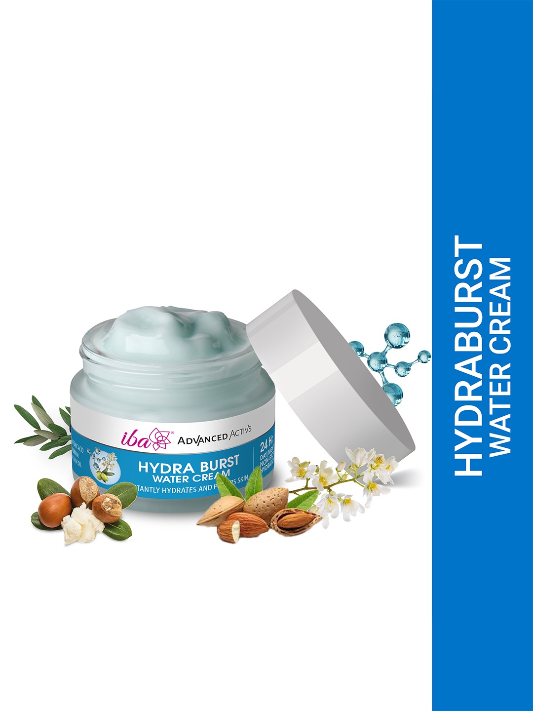 

Iba Advanced Activs Women Hydra Burst Water Cream- 50 g, White
