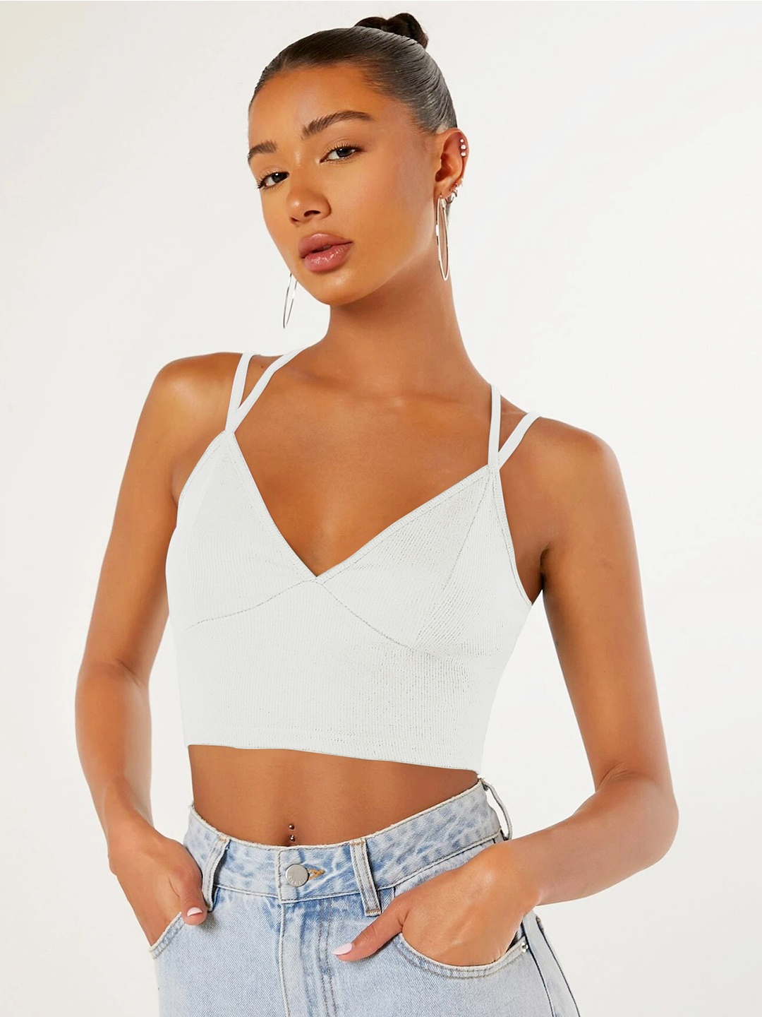 

Stylecast X Slyck Top, White