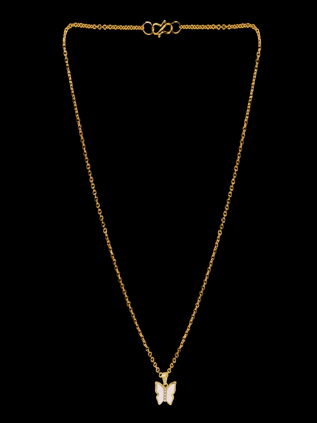 

BDIVA Brass Brass-Plated Handcrafted Chain, Gold