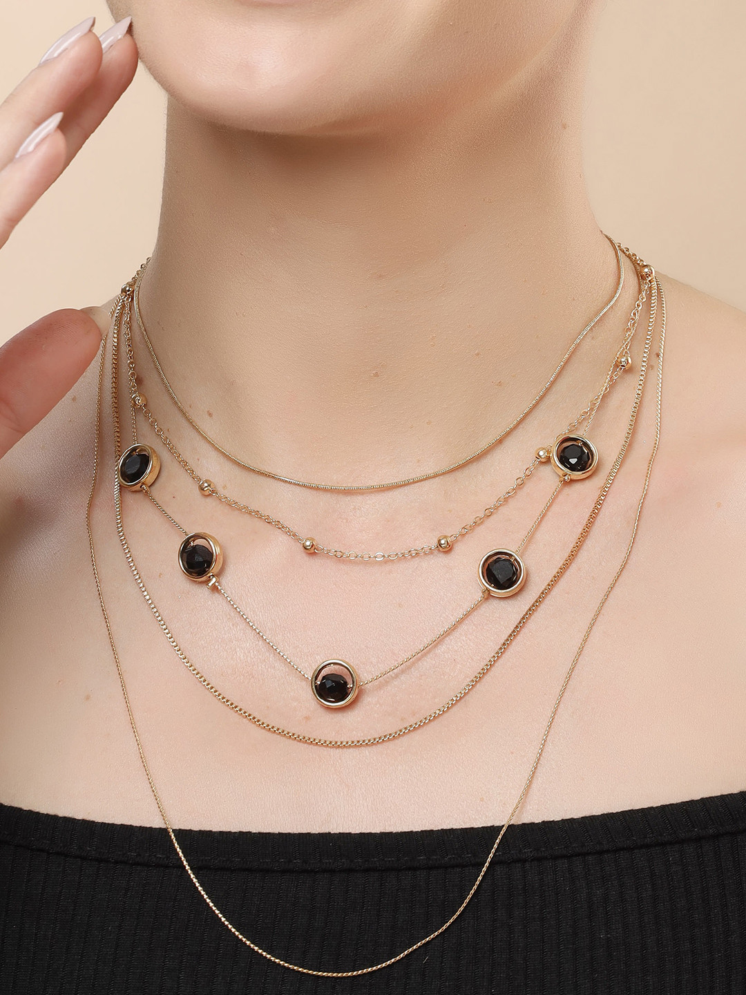 

Bohey by KARATCART Gold-Plated Chain
