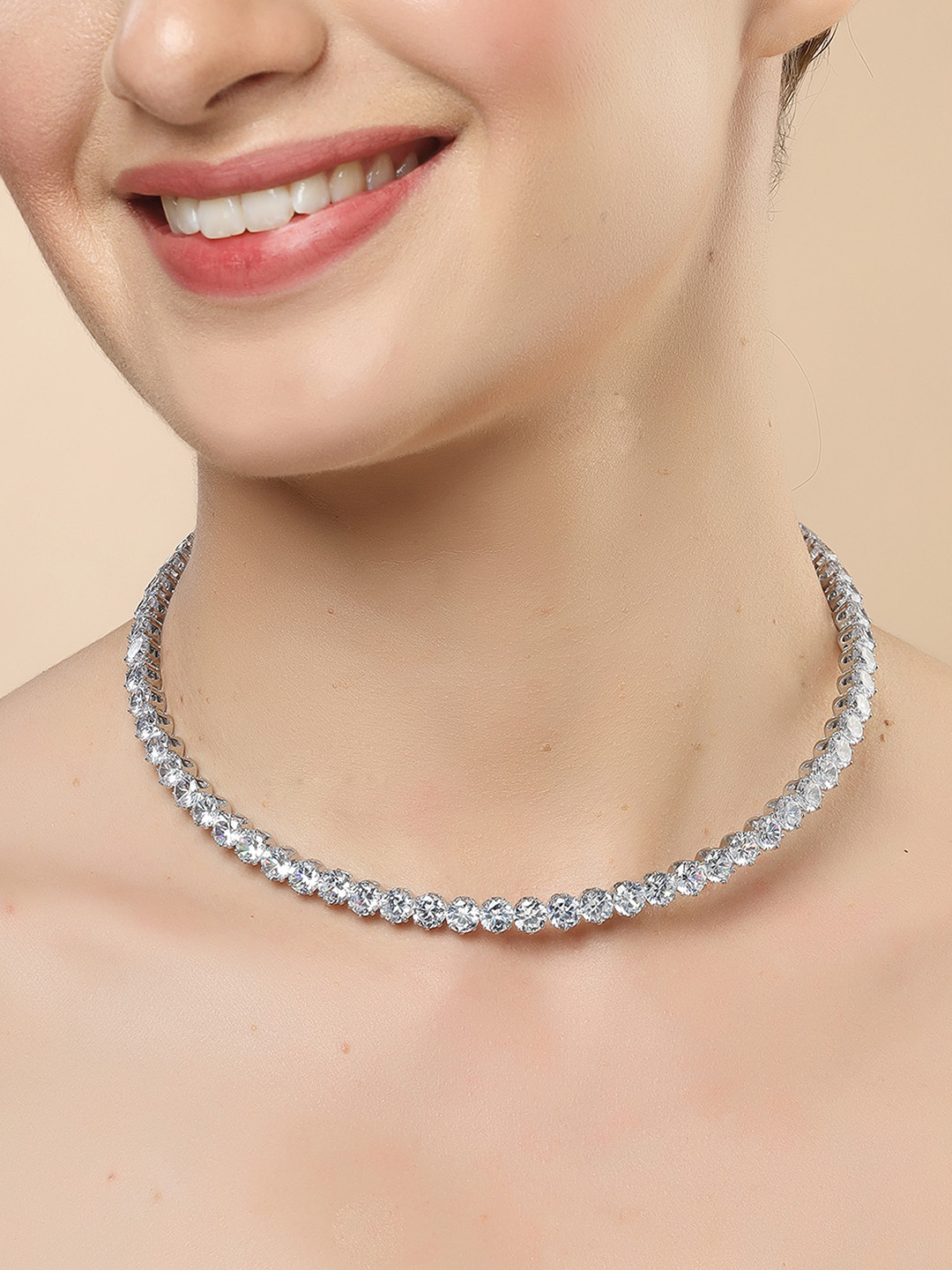 

Bohey by KARATCART Silver-Plated Necklace