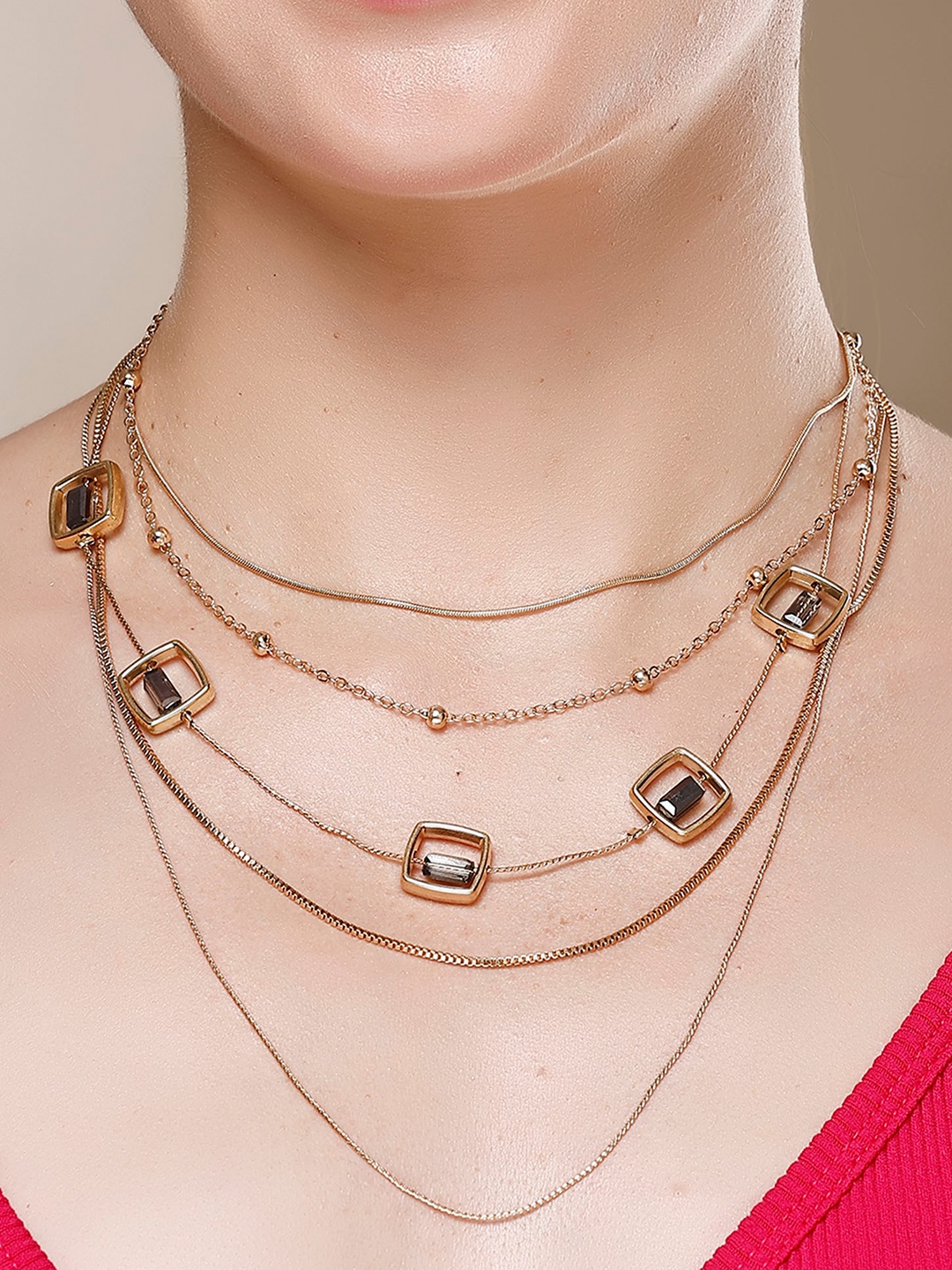 

Bohey by KARATCART Gold-Plated Chain