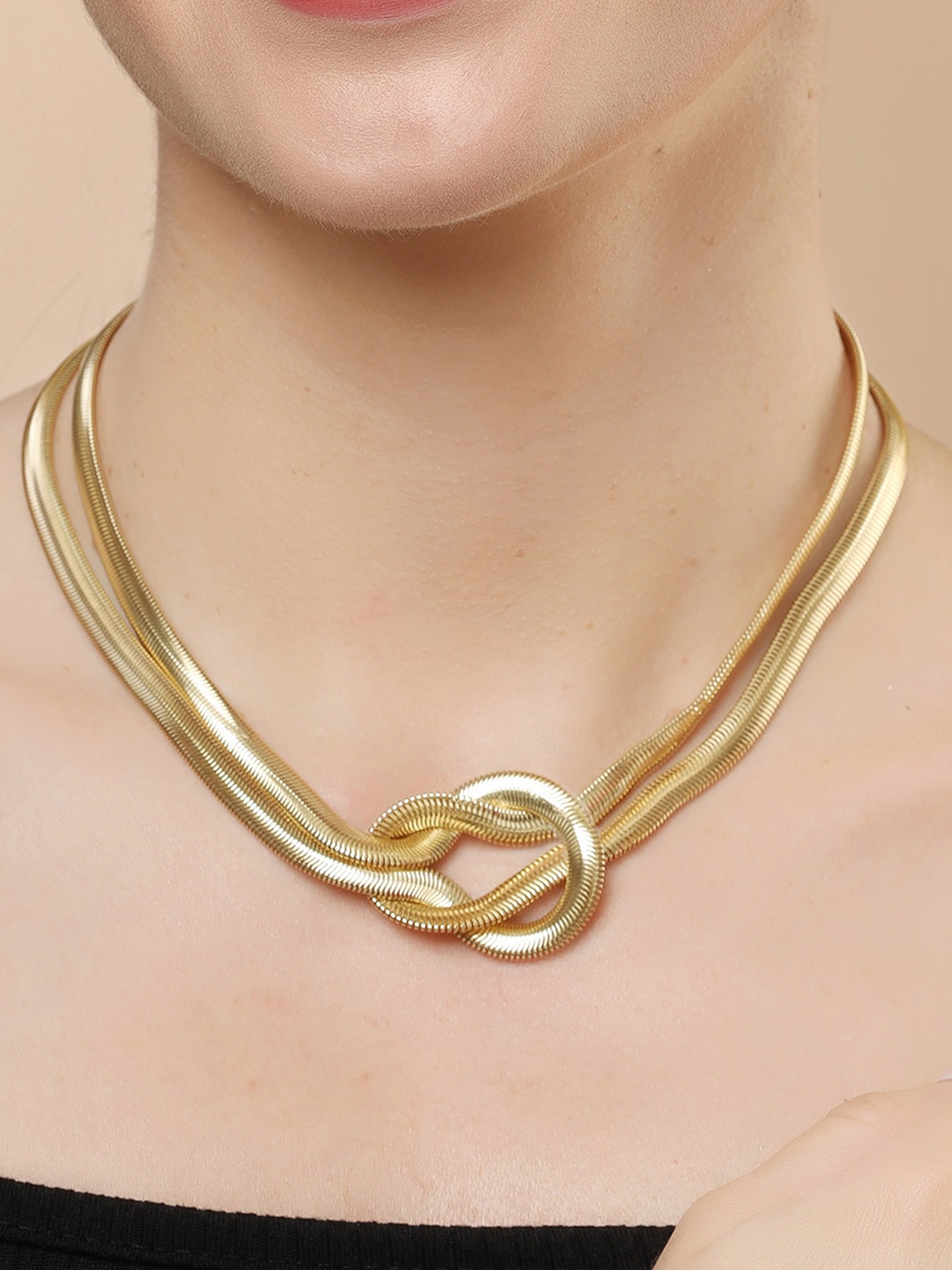 

Bohey by KARATCART Gold-Plated Chain
