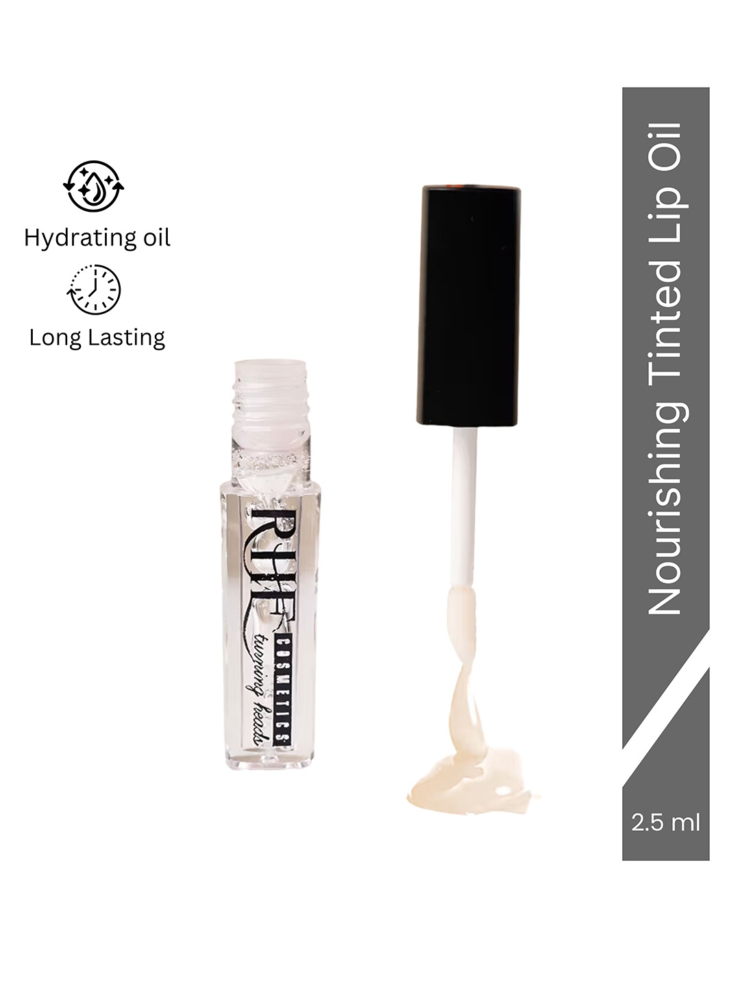 

Rhe Cosmetics Turning Heads Lip Nector Tinted Lip Oil, Transparent
