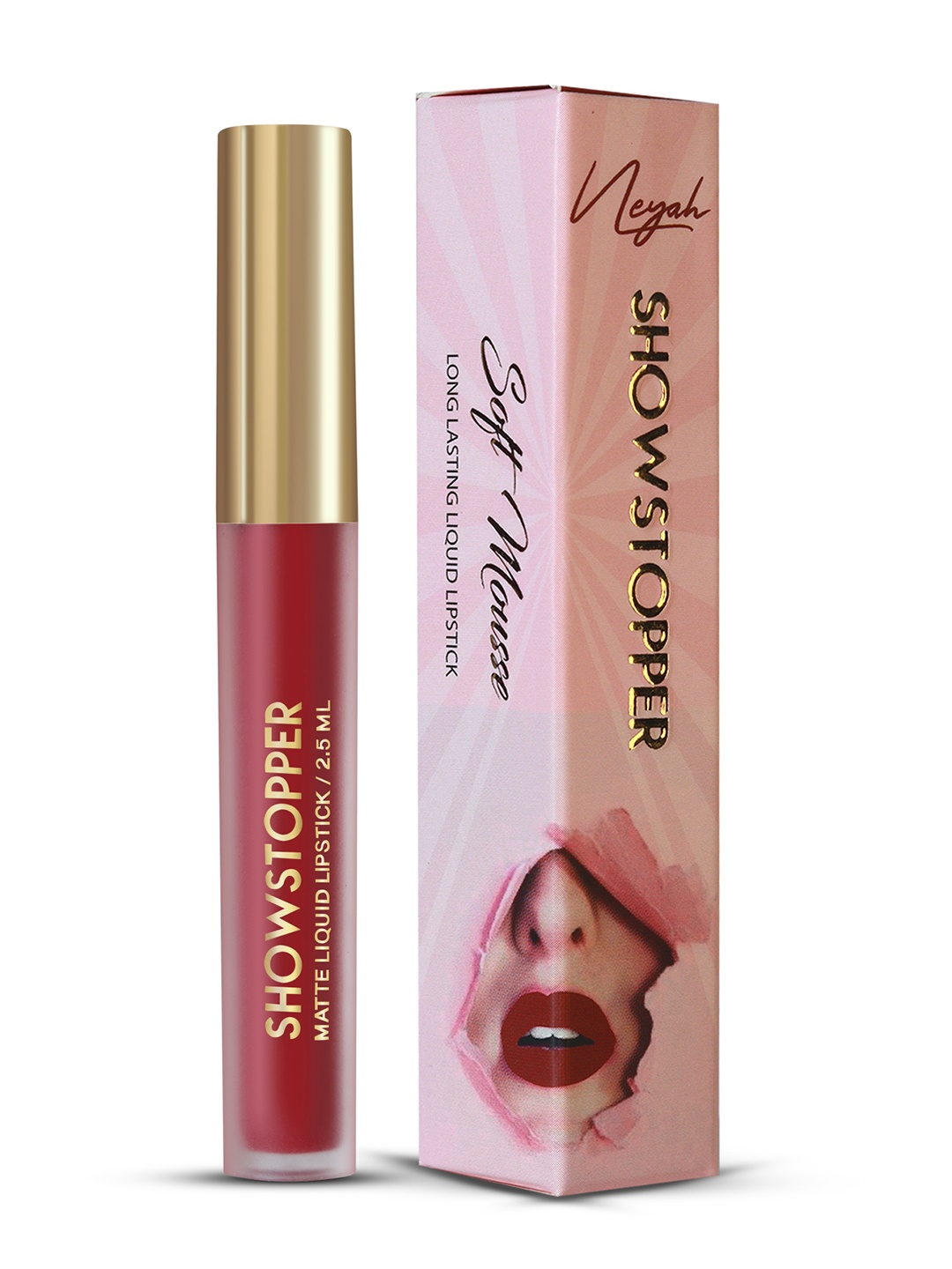 

Neyah Showstopper Matte Liquid Lipstick 2.5ml -Epicuria-104, Purple