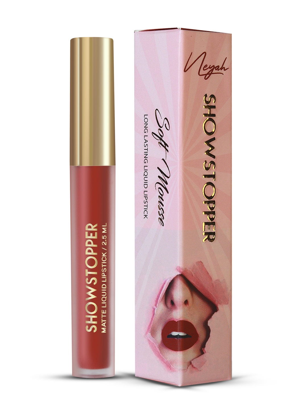 

Neyah Showstopper Matte Liquid Lipstick 2.5ml - Wearth-111, Nude