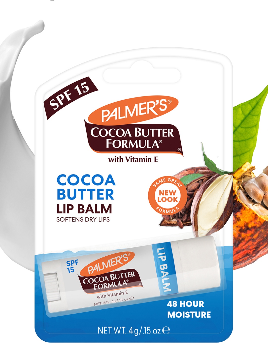 

Palmer's Set Of 2 Cocoa Butter & Vitamin E Lip Balm With SPF15 - 4g Each, Na