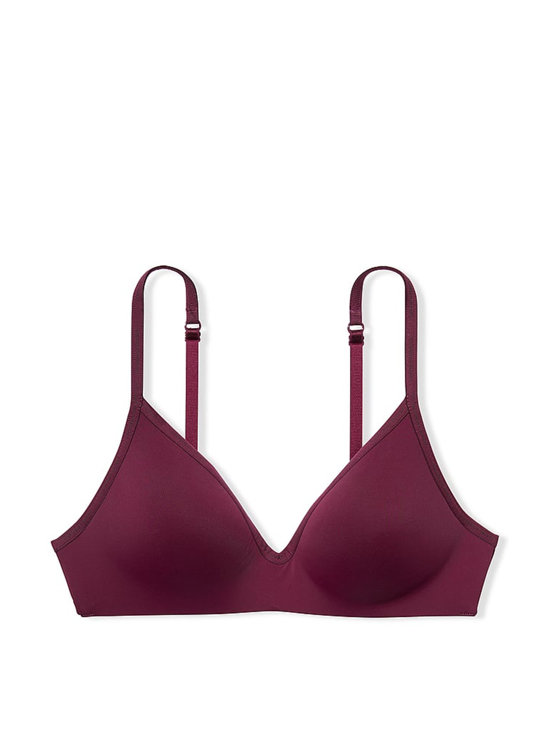 

Victoria's Secret Bra Medium Coverage Lightly Padded, Burgundy