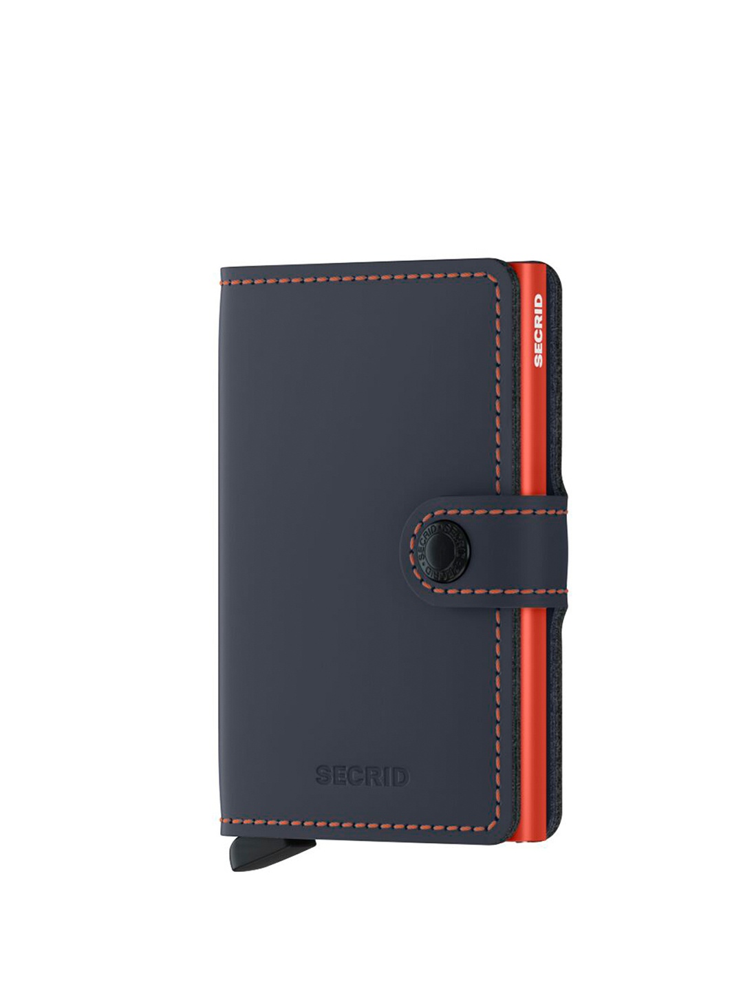 

SECRID Nightblue & Orange Matte Miniwallet, Blue