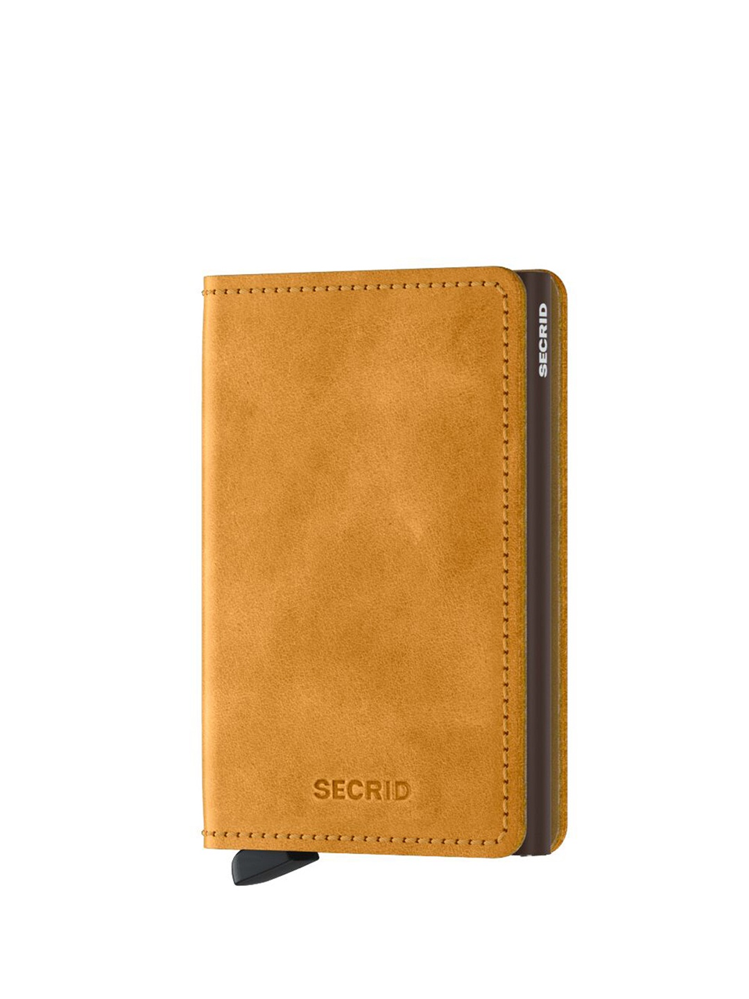 

SECRID Ochre Vintage Slimwallet, Brown