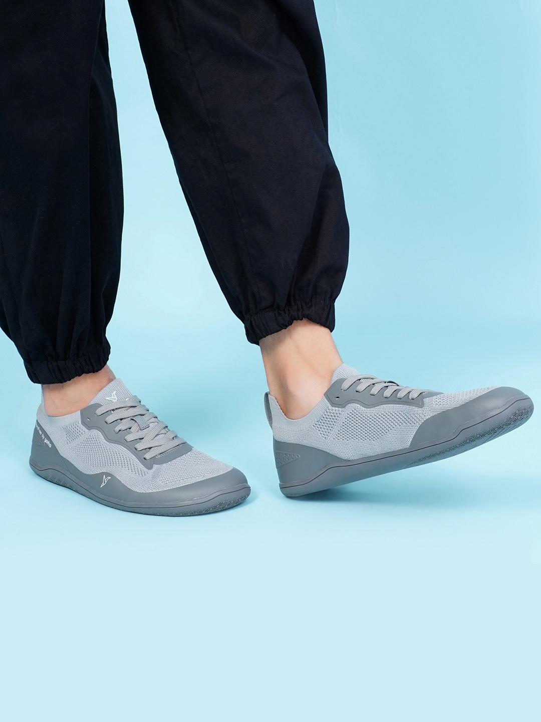 

yoho Men Bornfree Exceptional Barefeet Durable Lightweight and Comfortable Sneaker, Grey