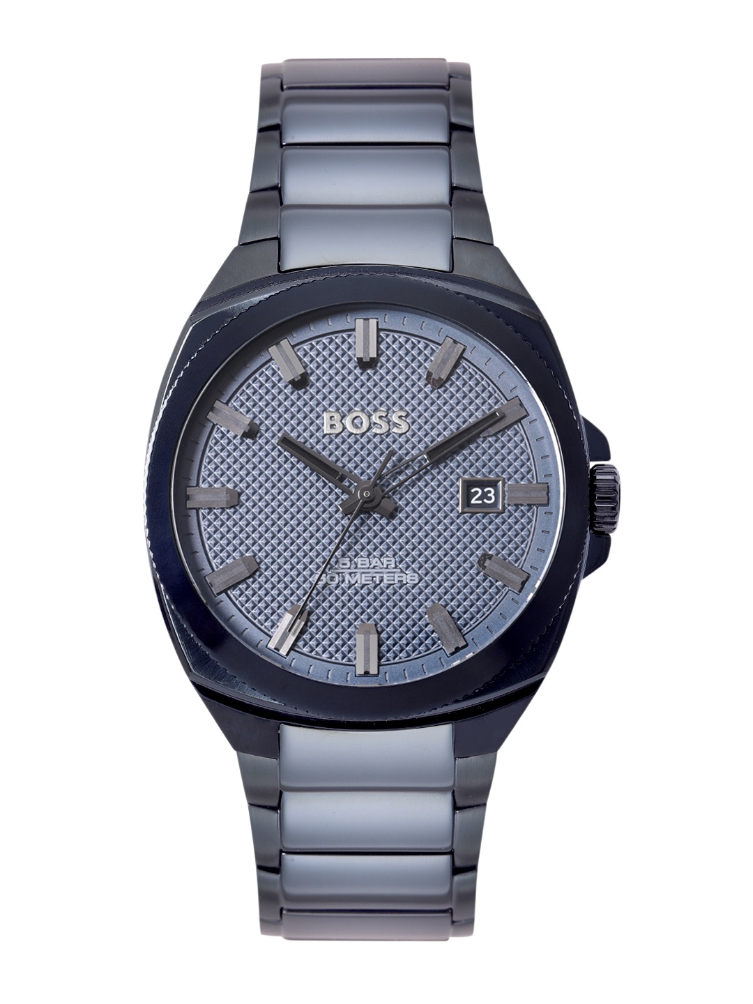

BOSS Men Walker Patterned Dial Analogue Watch 1514138, Blue