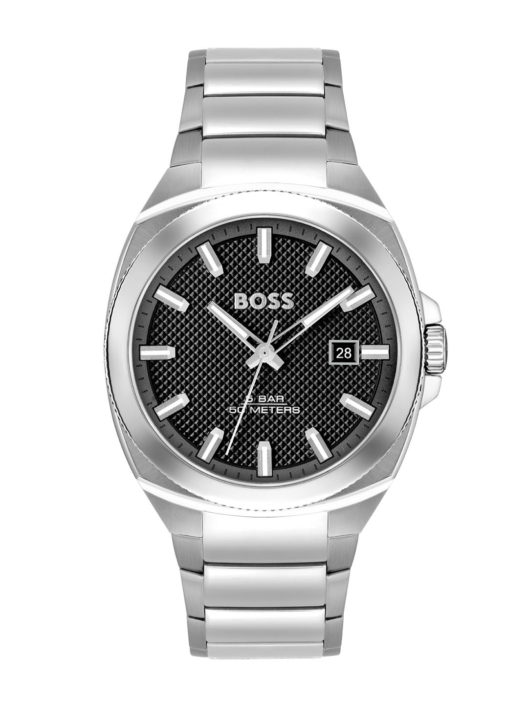 

BOSS Men Walker Bracelet Style Analogue Watch 1514136, Black
