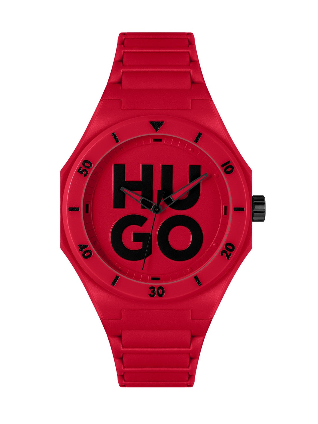 

BOSS Men #Grail Printed Analogue Watch 1530328, Red