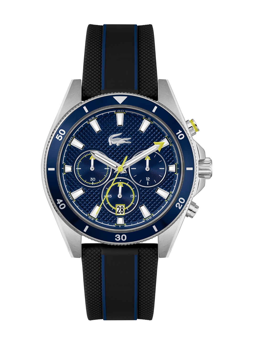 

Lacoste Men Mainsail Analogue Chronograph Watch 2011361, Navy blue