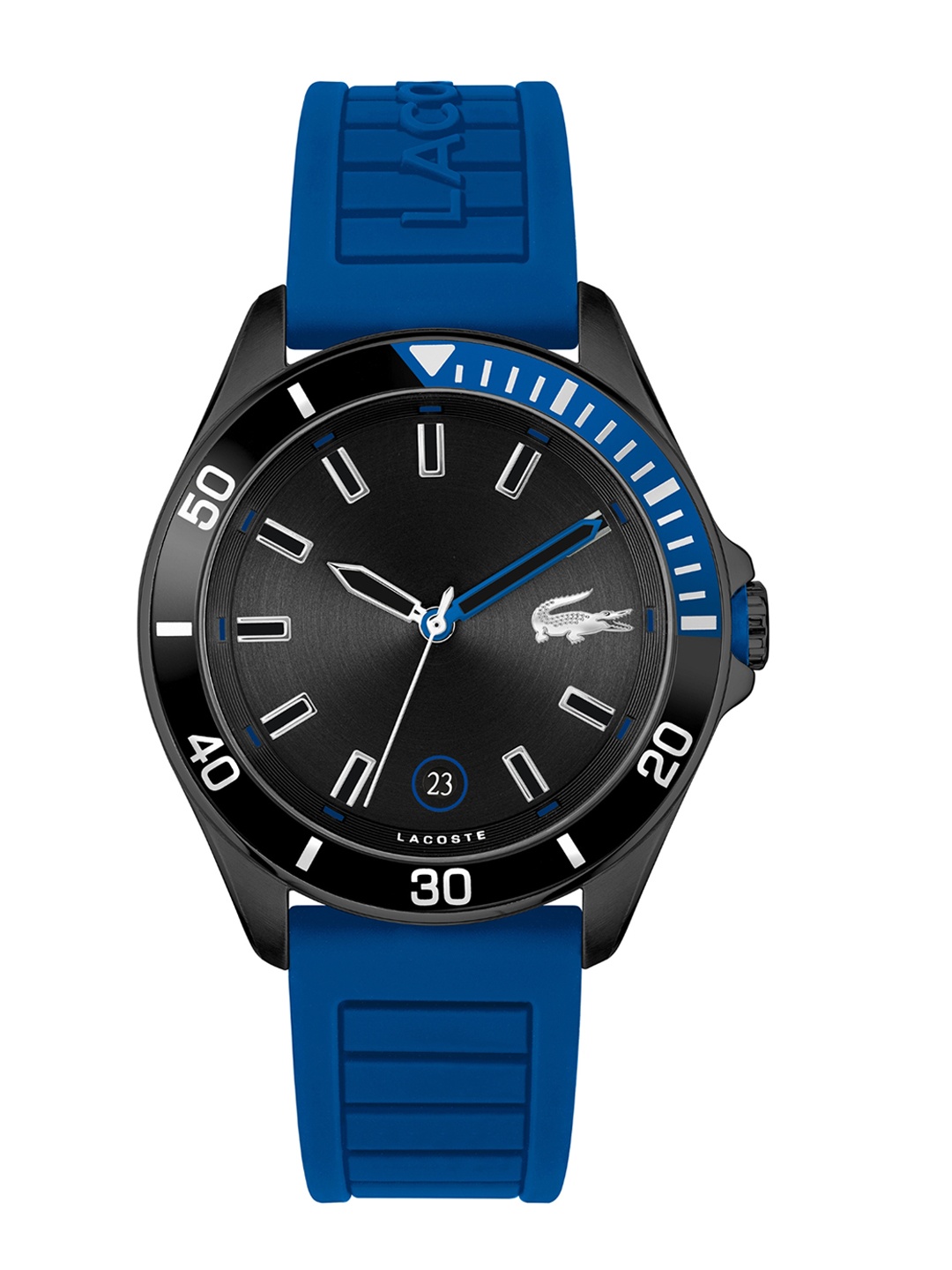 

Lacoste Men Tiebreaker Bracelet Style Analogue Watch 2011262, Black