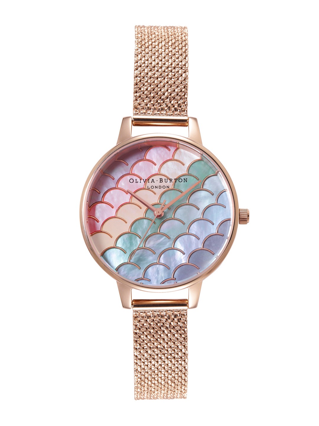 

Olivia Burton Women Under The Sea Analogue Watch OB16US45, Pink