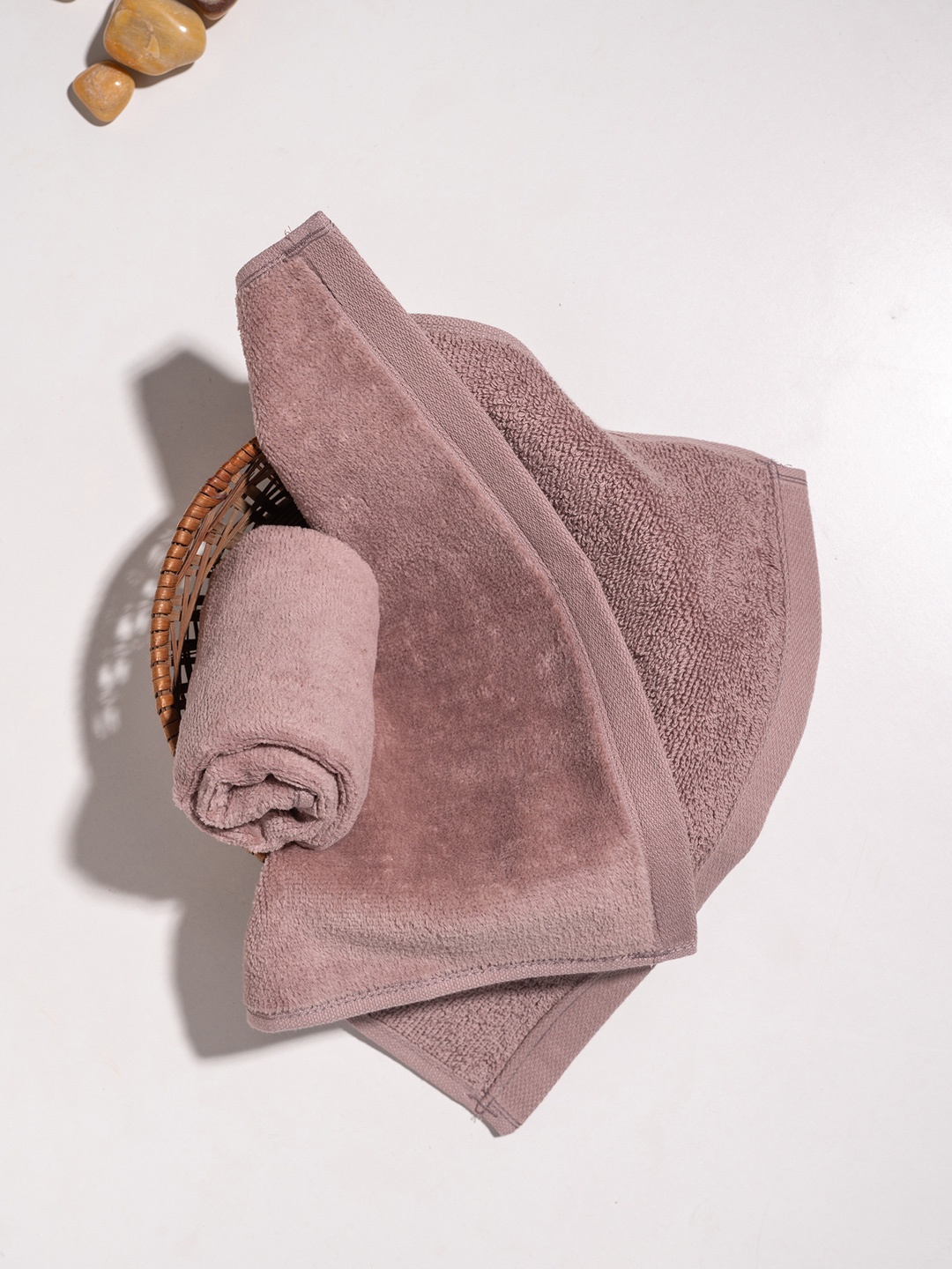 

DAMENSCH Premium Cotton Soft Sheared Terry Better-Basic Face Towel Set, Pink