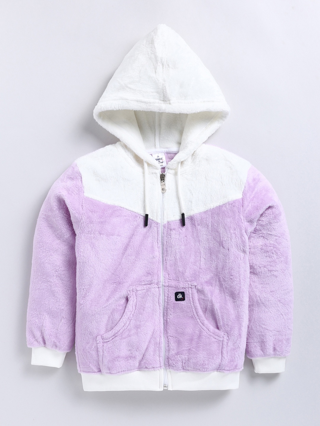 

Here&Now X Denikid Boys Colourblocked Hooded Sweatshirt, Purple