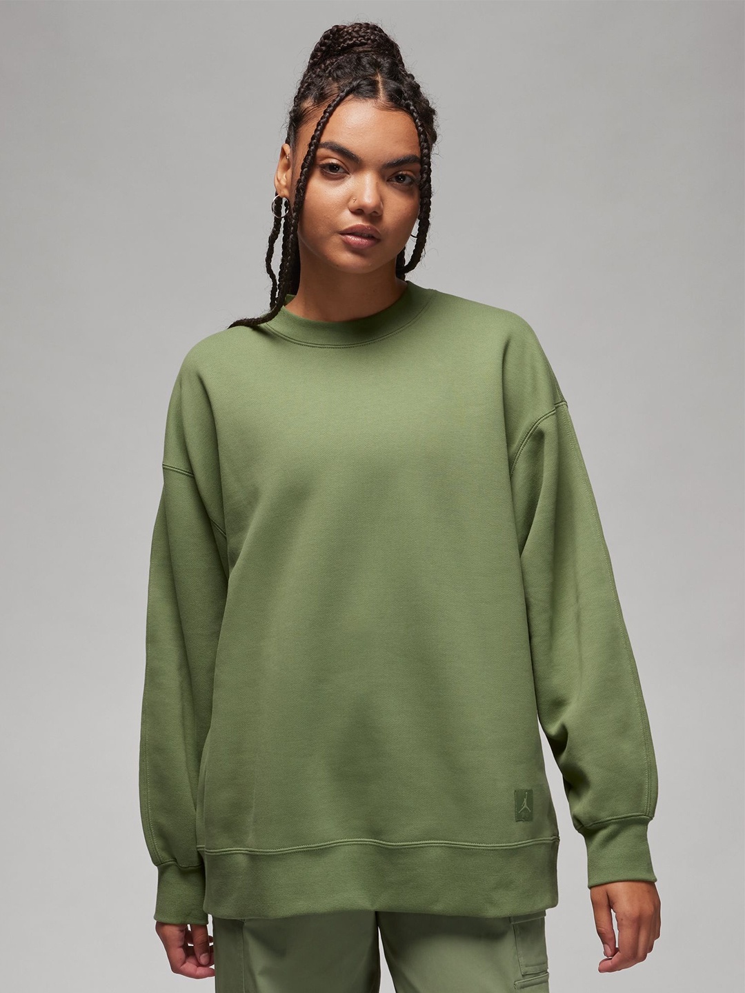 

Nike Jordan Flight Fleece Women's Round-neck Sweatshirt, Green