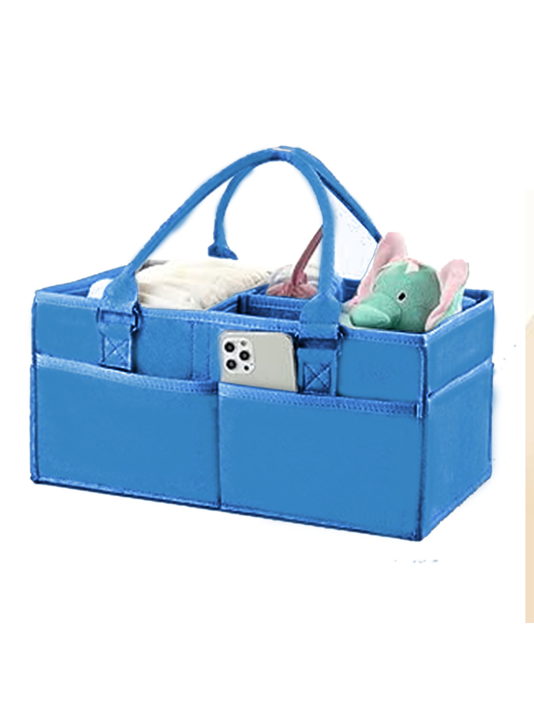 

Babymoon Kids Diaper Caddy Bag, Blue
