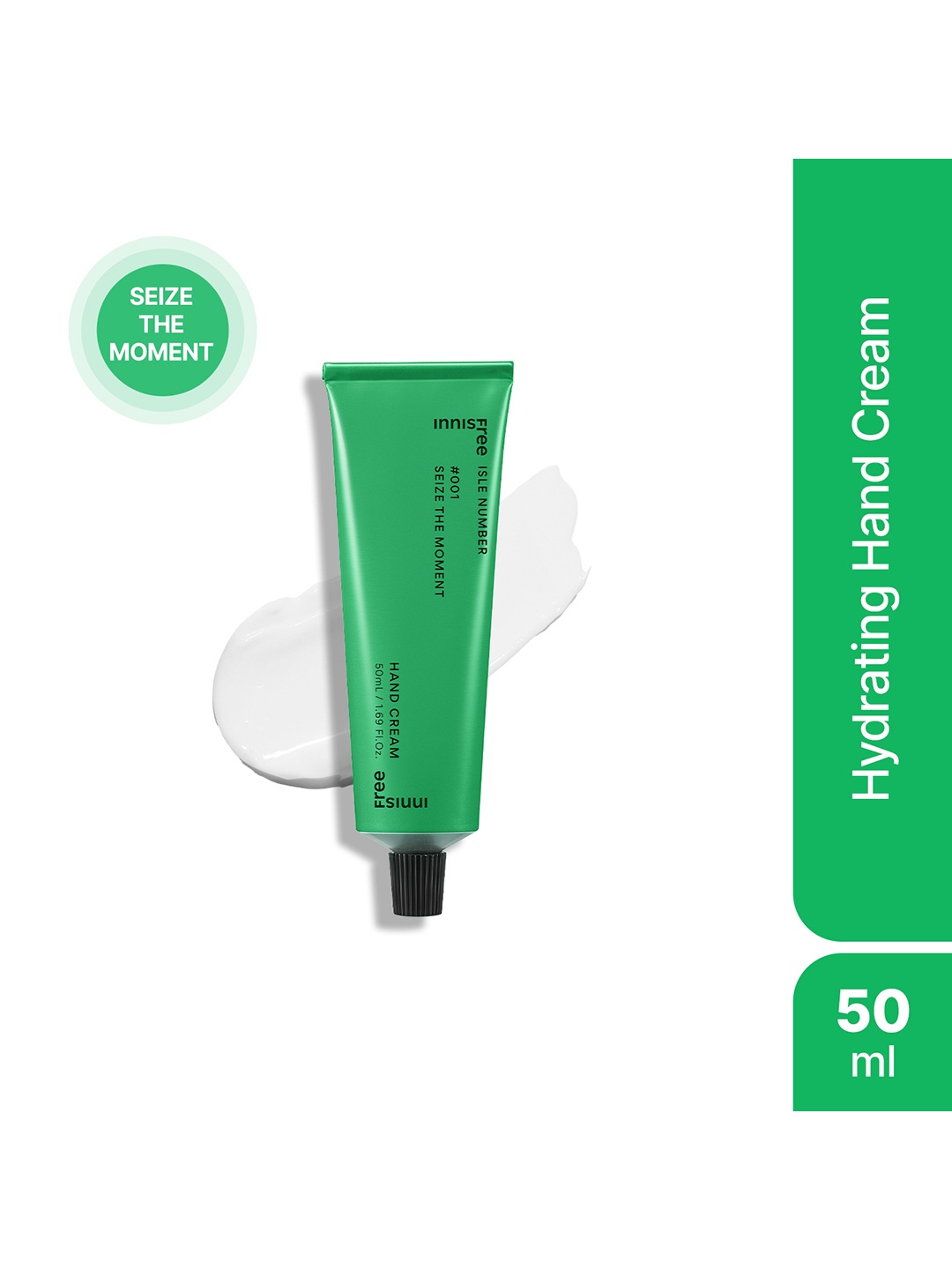 

Innisfree Isle Number Seize The Moment 001 Hand Cream - 50ml, Green