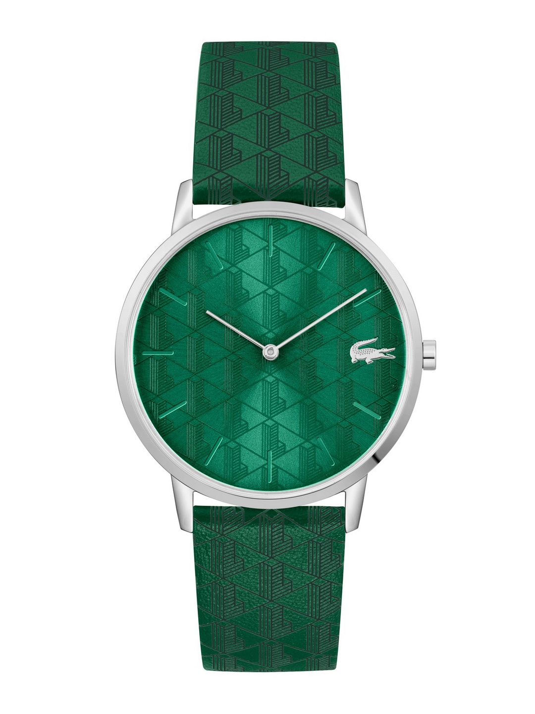 

Lacoste Men Boston Leather Straps Analogue Watch 2011312, Green