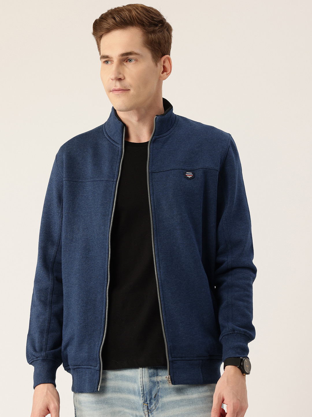

Monte Carlo Mock Collar Sweatshirt, Blue