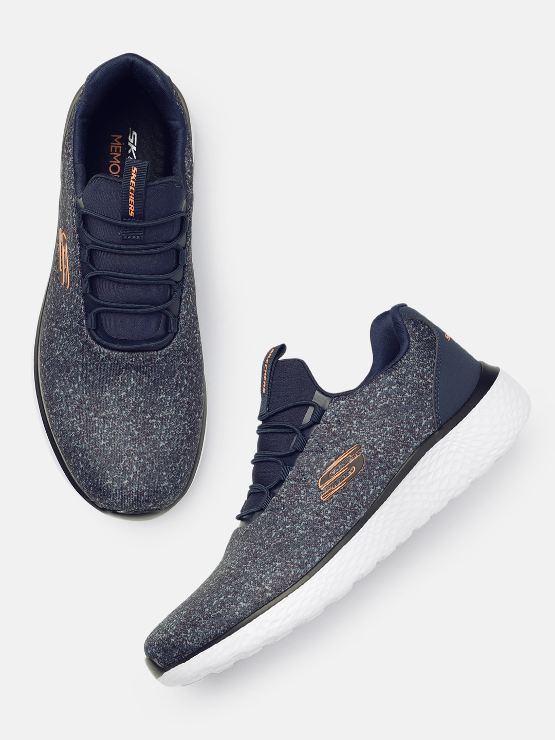 

Skechers Men Printed MODERN COOL-OKARA Slip-On Sneakers, Navy blue