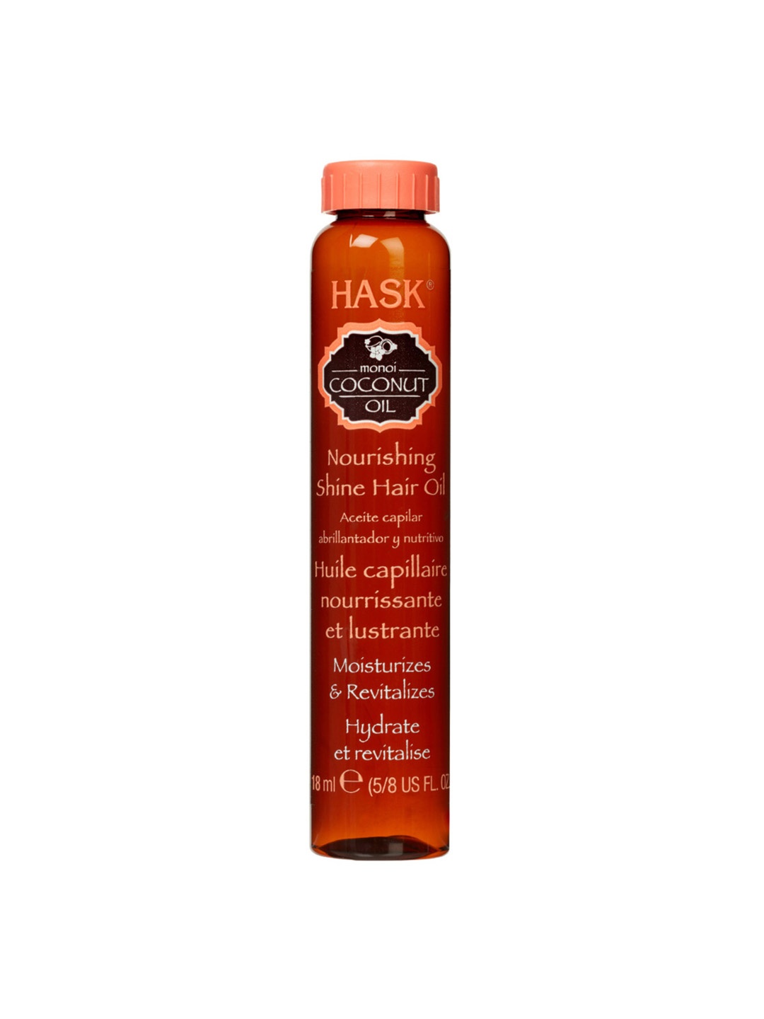 

HASK Coconut Nourishing Hair Oil -18ml, Brown