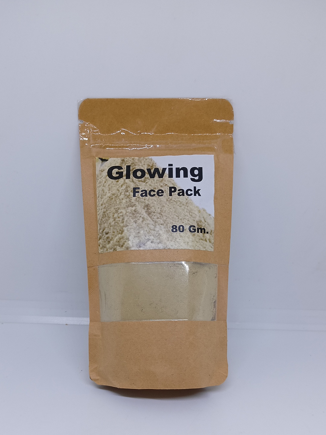 

COSMO HUB Glow Face Herbal Powder - 80 g, Camel brown