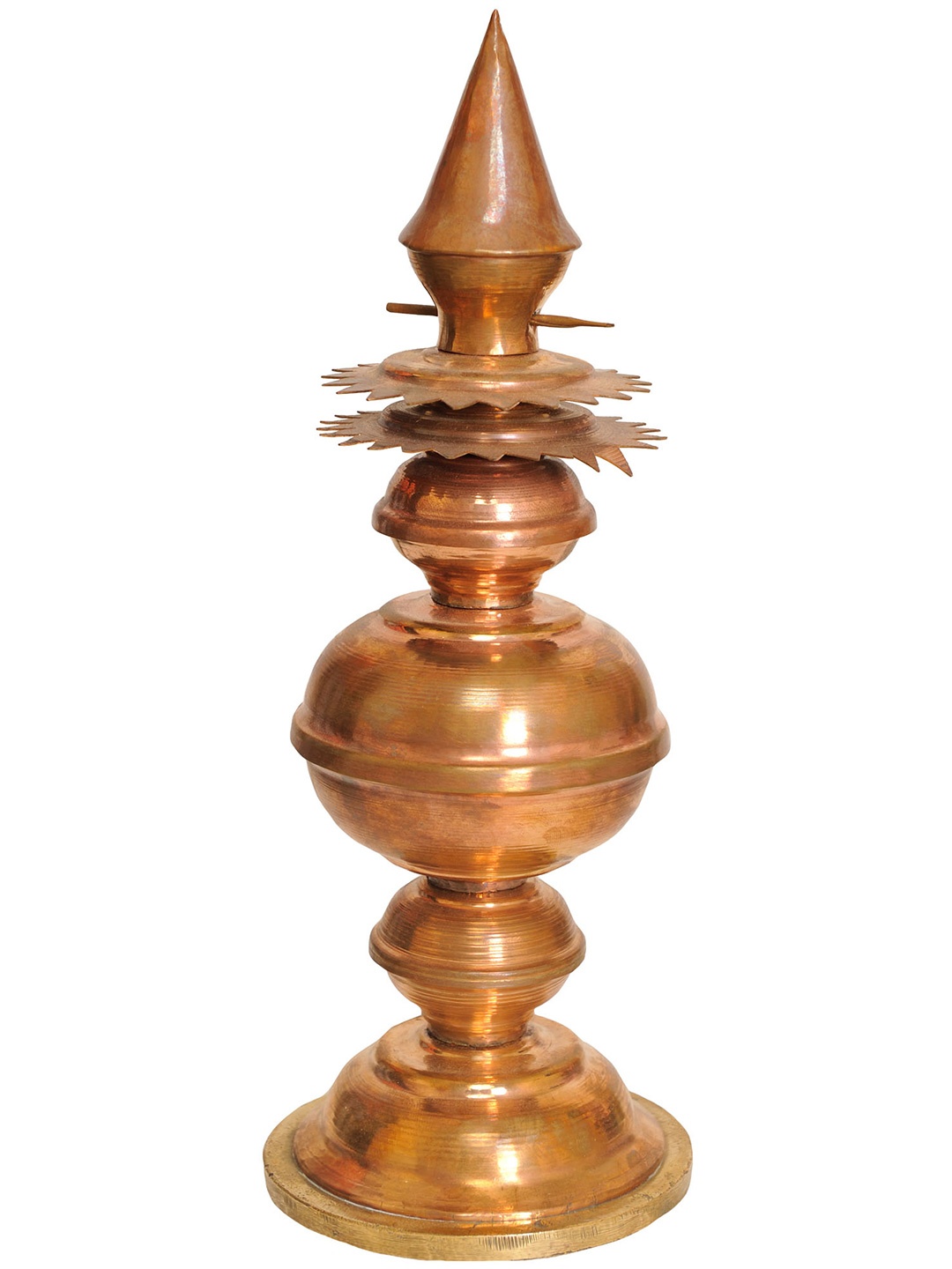 

Exotic India Copper Temple Shikhara, Gold