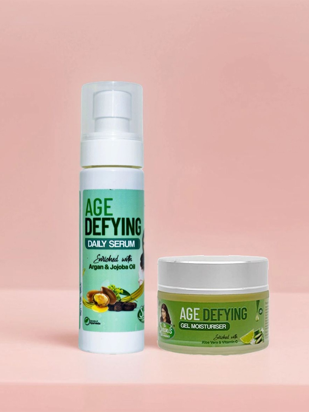 

THE SOUMI'S CAN PRODUCT Age Defying Daily Serum 100ml & Age Defying Gel Moisturizer 50ml, Multi