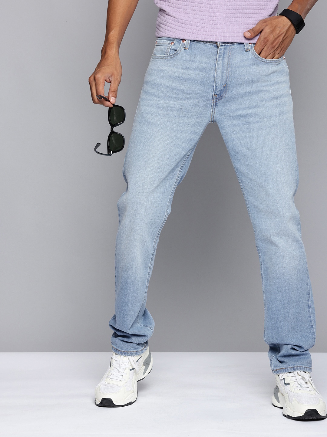 

Levis Men 511 Slim Fit Heavy Fade Stretchable Jeans, Blue