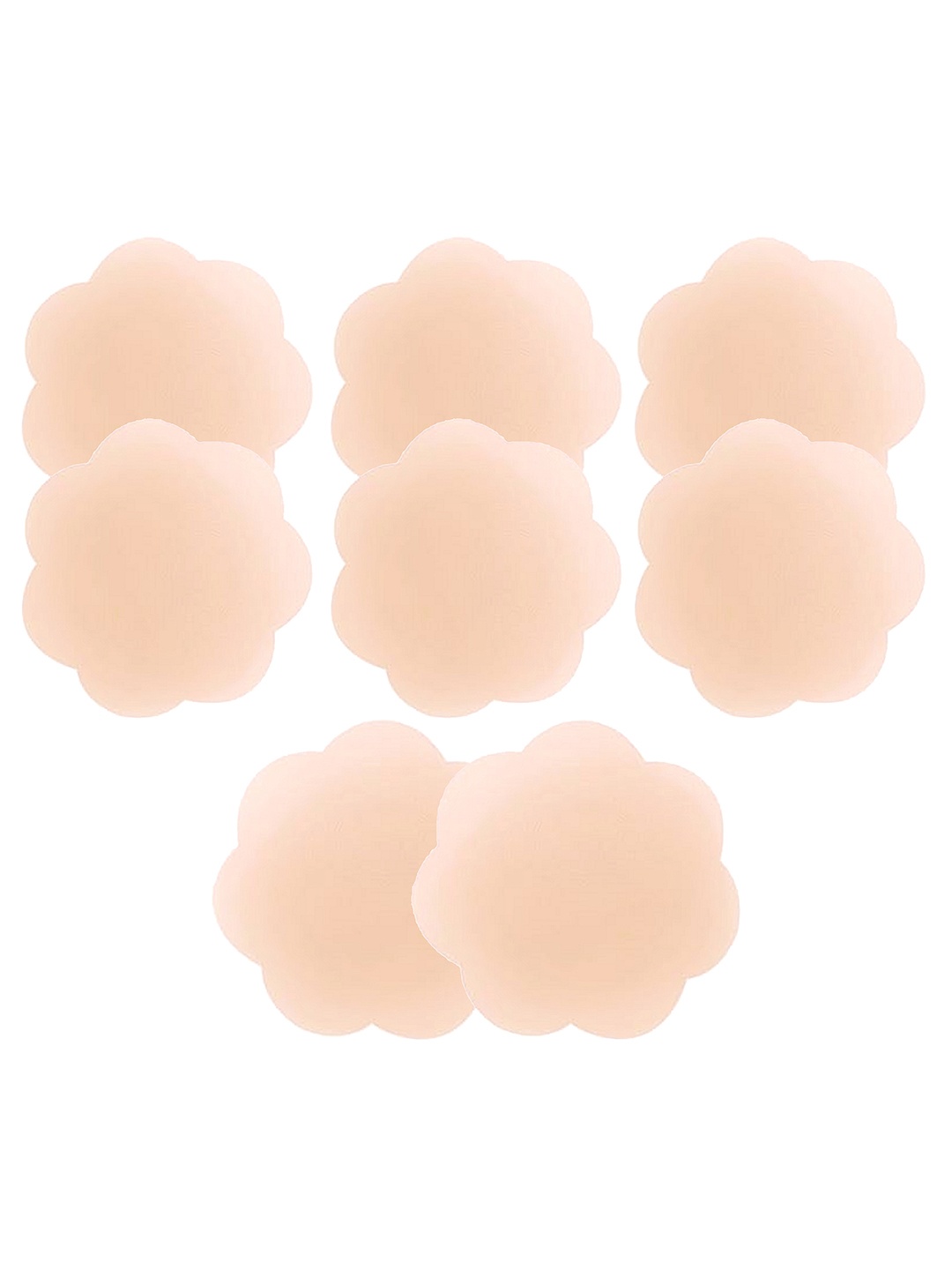 

Trendmalls Set of 4 All Day Comfort Stick-On Lingerie accessories, Beige