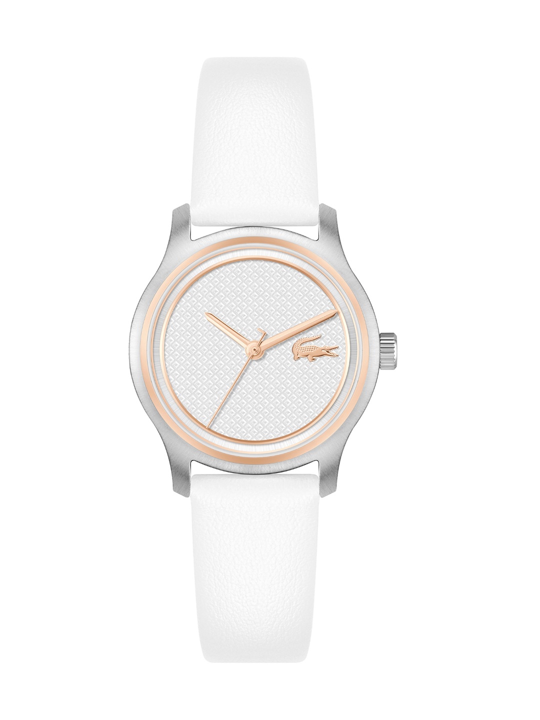 

Lacoste Women Elyse Leather Analogue Watch 2001392, White