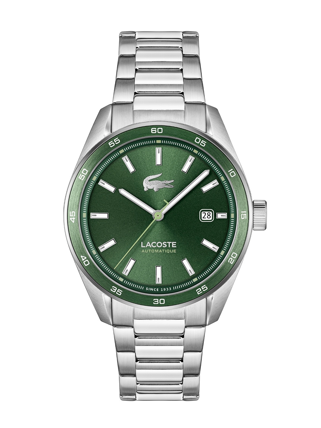 

Lacoste Men Boston Bracelet Style Analogue Automatic Motion Powered Watch 2011376, Green