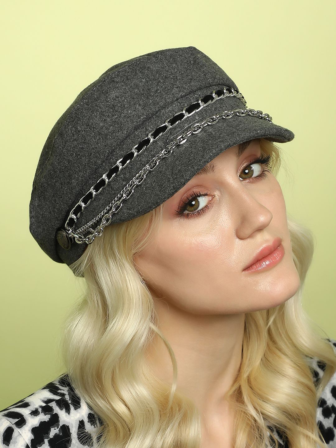 

HAUTE SAUCE by Campus Sutra Women Beanie, Grey