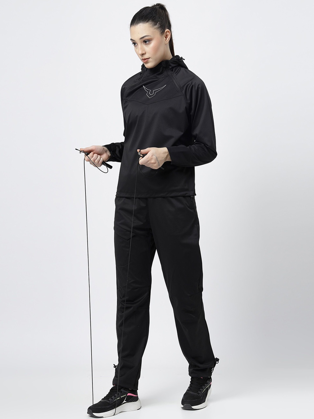 

Invincible Women Light Weight Essential Sauna Suit, Black