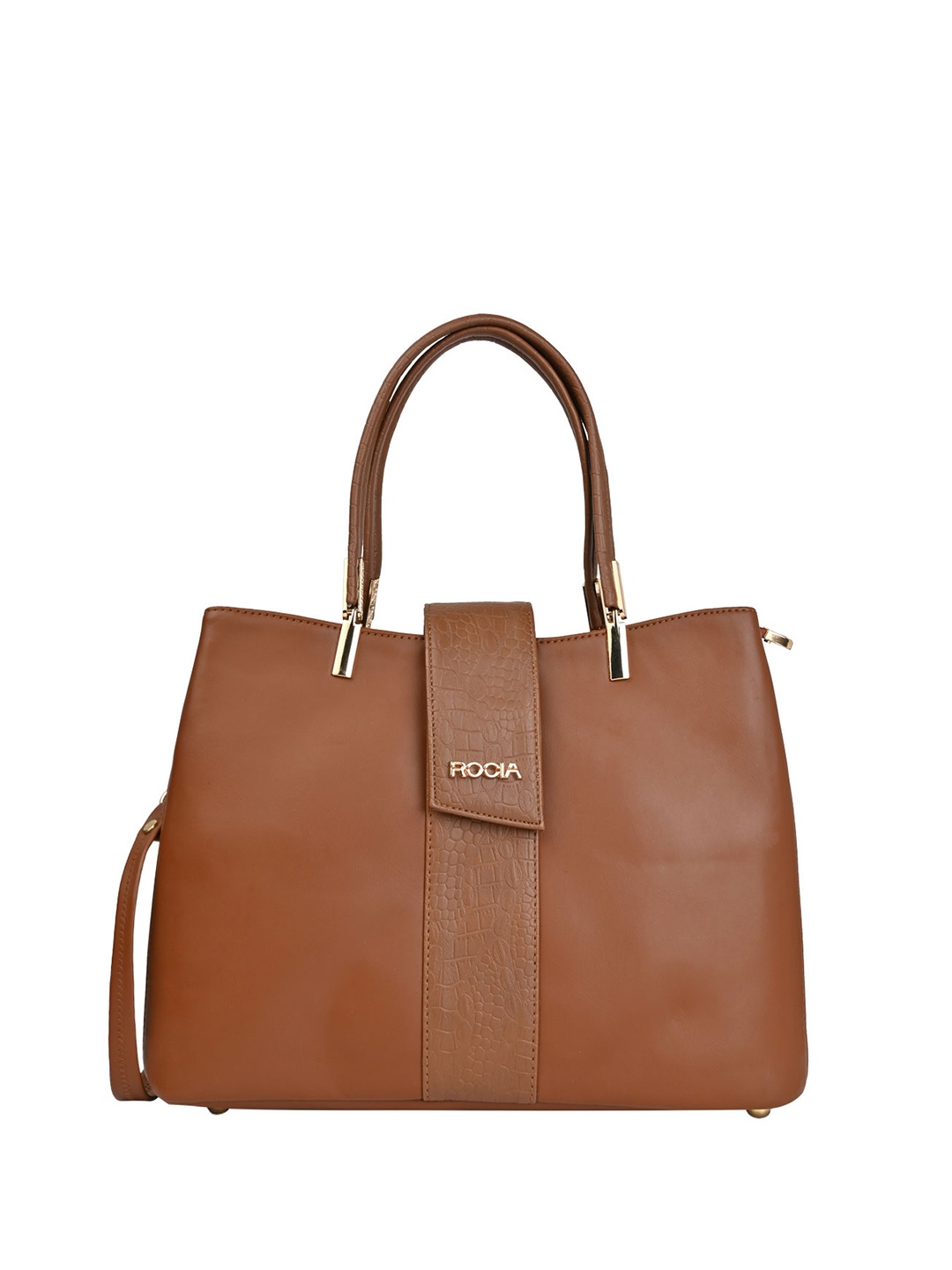 

Rocia PU Shopper Handheld Bag, Brown