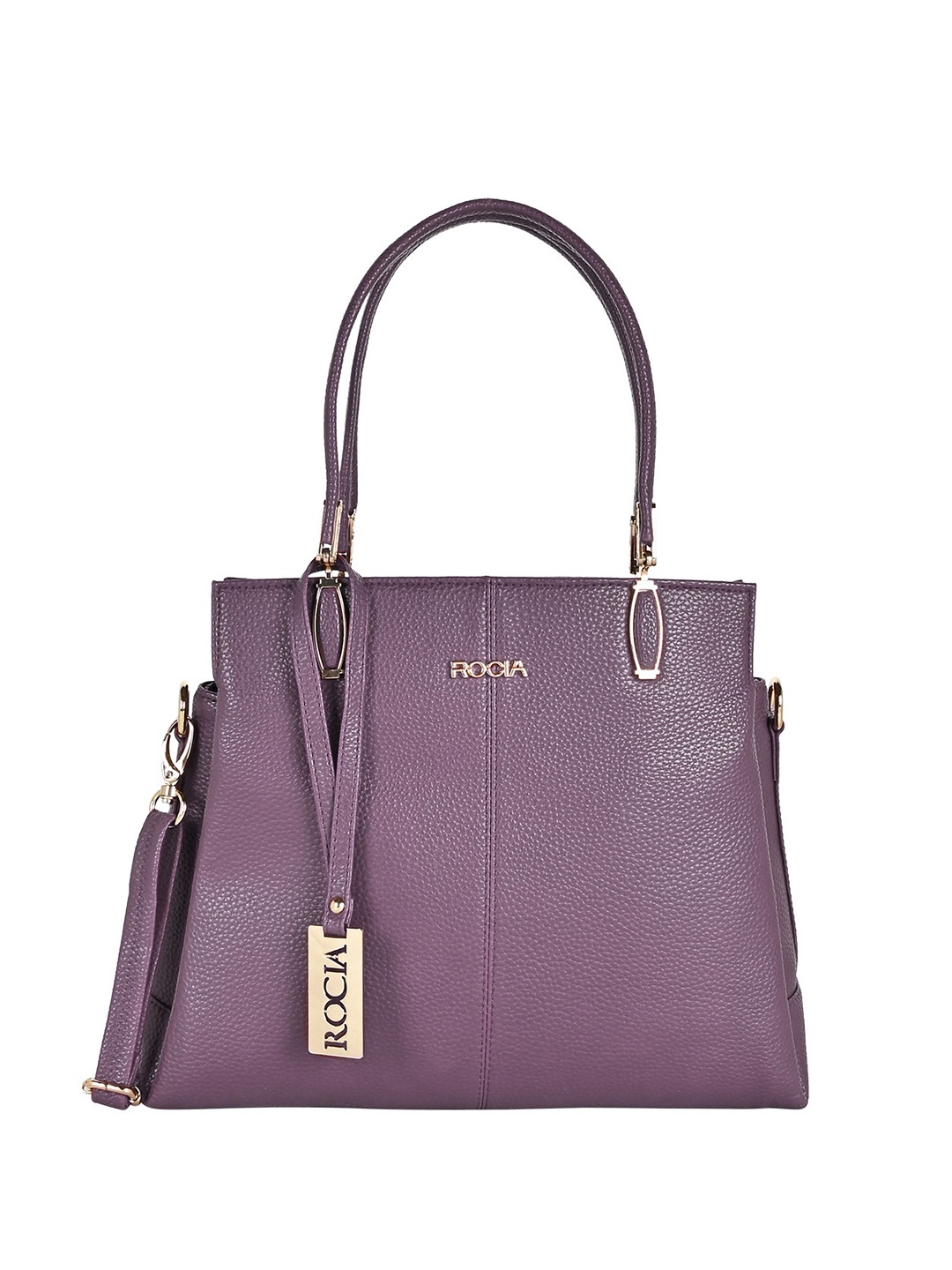 

Rocia PU Shopper Handheld Bag, Purple
