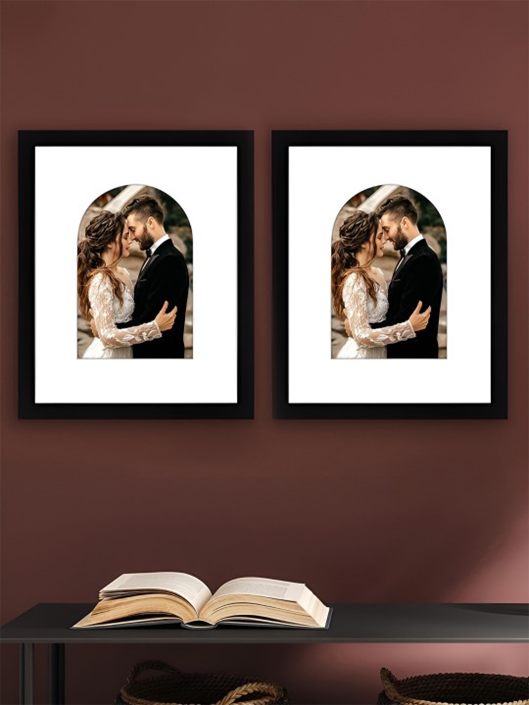 

Art Street Black & White 2 Pieces Wall Photo Frames