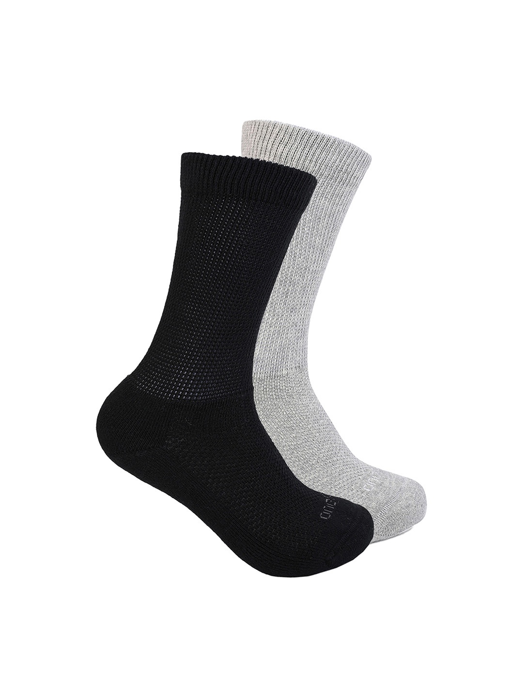 

One8 Men Pack Of 2 Breathable Above Ankle-Length Socks, Black