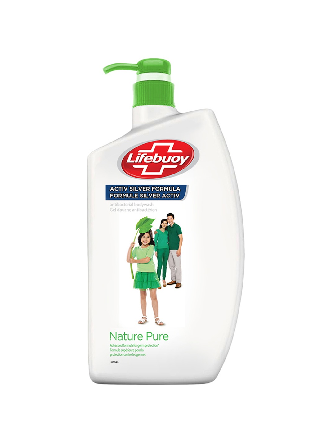 

Lifebuoy Nature Pure Antibacterial Body Wash - Natural Cleanliness & Germ Protection - 1L, White