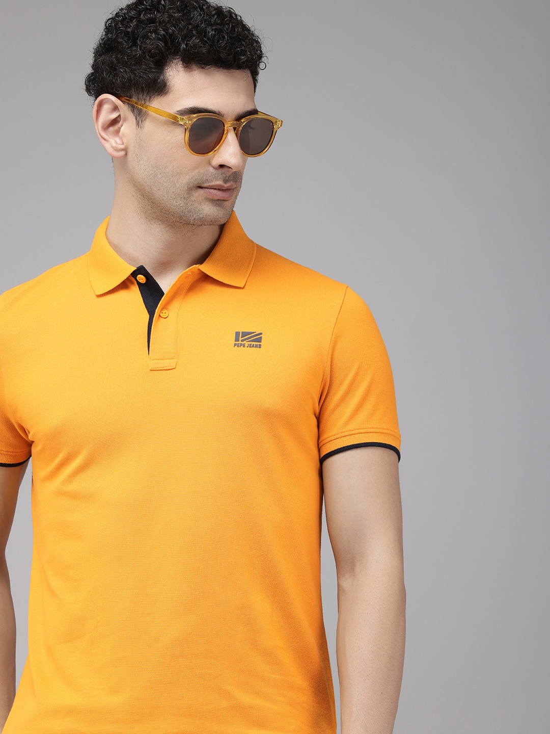 

Pepe Jeans Polo Collar T-shirt, Yellow