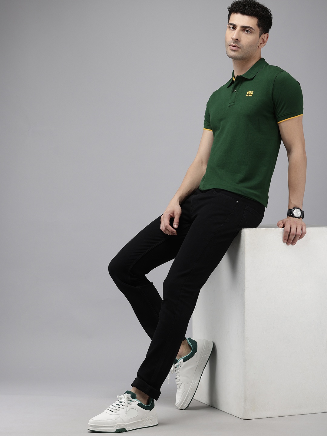 

Pepe Jeans Polo Collar T-shirt, Green