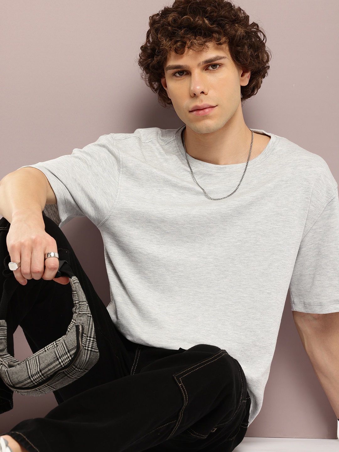 

Kook N Keech Men Relaxed Fit T-shirt, Grey